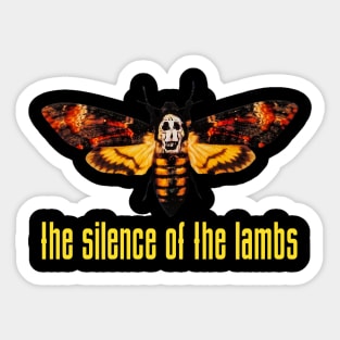 The Silence23 The Silence of the Lambs Sticker